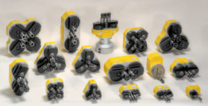 various drill head sizes